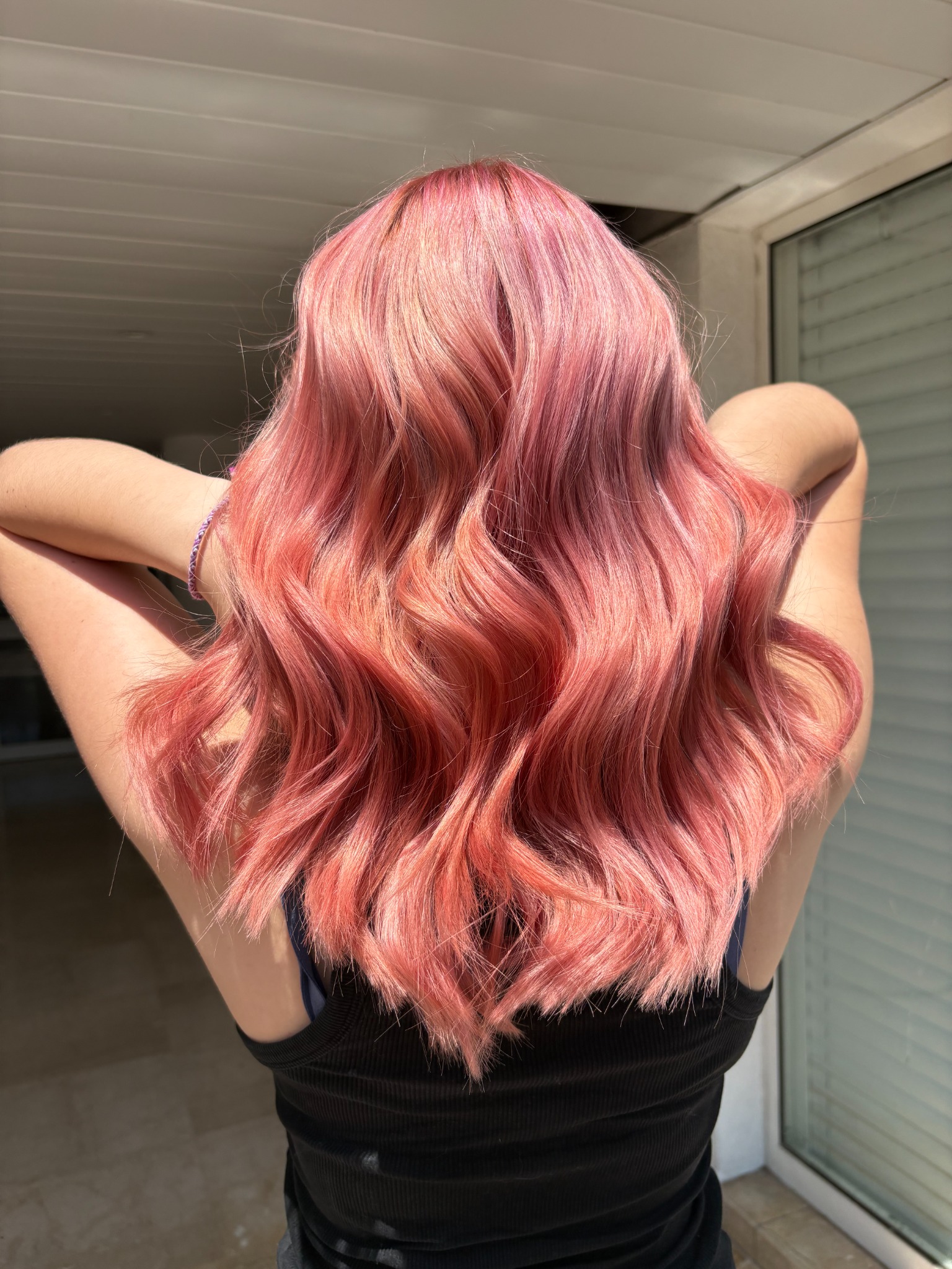 Coloration rose