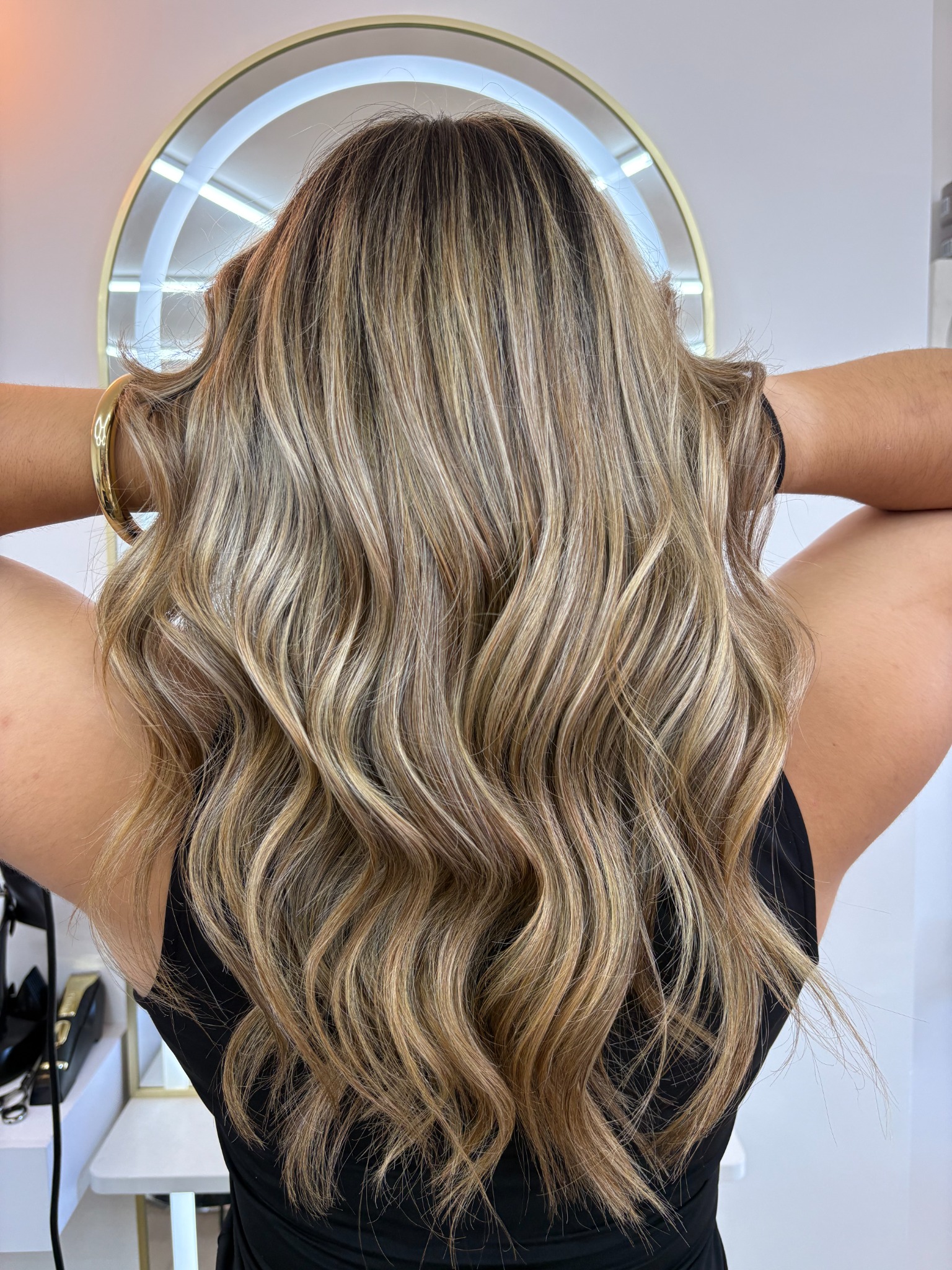Balayage blond